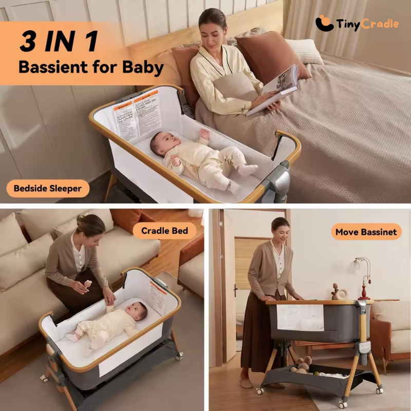 Nunuva 3-in-1 Baby Sleeper - Tiny Cradle